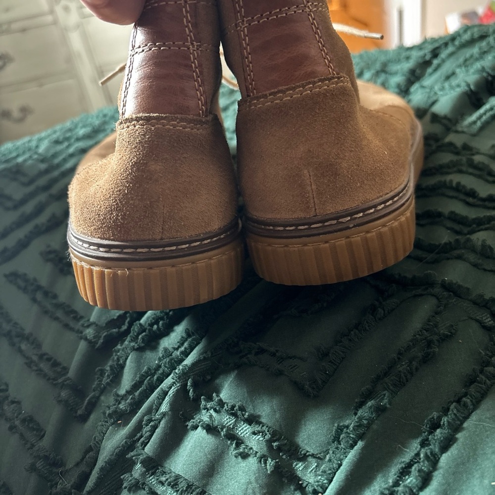 Johnston & Murphy Sheepskin Tan Chukka Boot Size 11 - Picture 3 of 6
